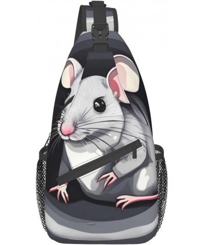 Mouse In The Hole Chest Bag Crossbody Bag. Rugged And Durable, High Storage Capacity. Adjustable Strap Length. $19.61 Crossbo...