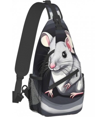 Mouse In The Hole Chest Bag Crossbody Bag. Rugged And Durable, High Storage Capacity. Adjustable Strap Length. $19.61 Crossbo...