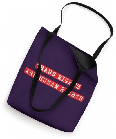 TRANS RIGHTS ARE HUMAN RIGHTS Tote Bag $12.72 Totes