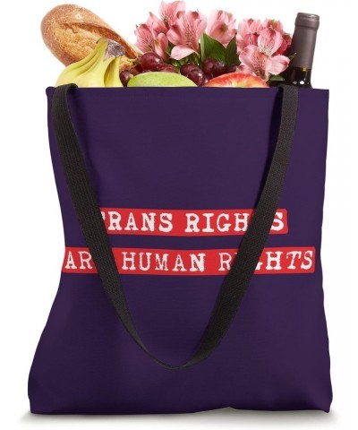 TRANS RIGHTS ARE HUMAN RIGHTS Tote Bag $12.72 Totes