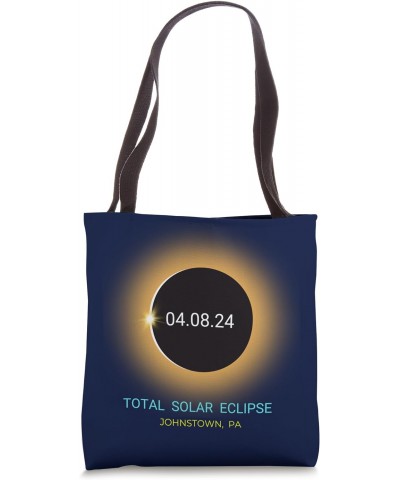 Johnstown PA Total Solar Eclipse 04/08/24 Souvenir Tote Bag $11.76 Totes