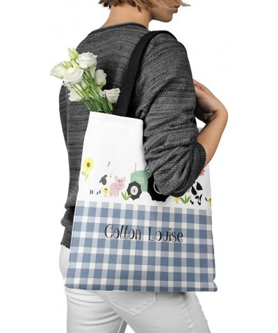 Personalized Name Three Fall Gnomes Handbag Gift Bags Christmas Treat Bags for Holiday Party Gift Bags Multi 25th $9.76 Totes