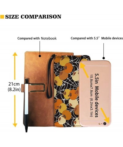 Classic Exquisite Floral Wallets for Women PU Leather Zipper Long Purse Clutch with 4 Slot and Sturdy Hand Strap Autumn Maple...