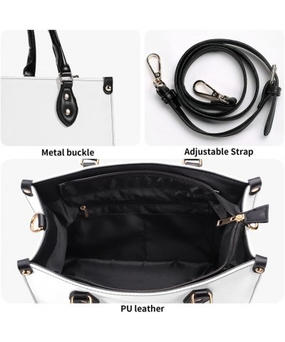 Fashion Design Women PU Leather Shoulder Tote Bag Top Handle Satchel Handbags Rainbow Love $29.14 Totes