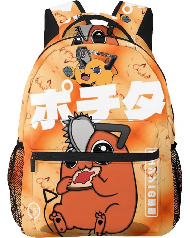 Chainsaw Man Po~Chita Backpack Purse For Adult, Anti Theft Travel Backpack Purse Shoulder Bags With Anime $30.97 Backpacks