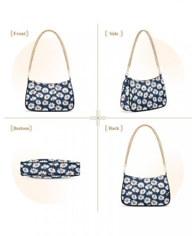 Daisy Ladybirds Shoulder Bag for Women Crossbody Small Tote Bag Purses Little Purse Mini Handbag for Travel Beach Shopping $1...