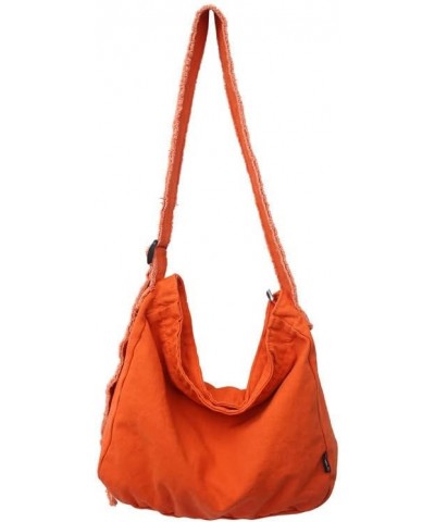 Tote Bag Aesthetic Vintage Grunge Aesthetic Tote Bag Purses for Women Crossbody Bag Orange $15.95 Totes