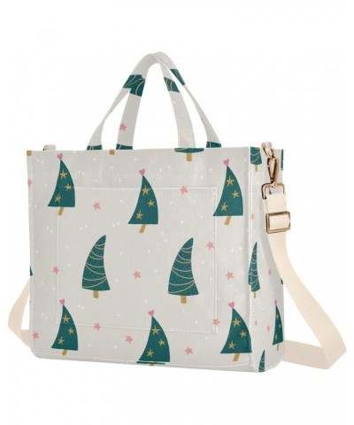 Christmas Trees Funny Corduroy Tote Bag for Women Hobo Crossbody Bag Purse Stylish Shoulder Handbag Messenger Bags, S $13.15 ...