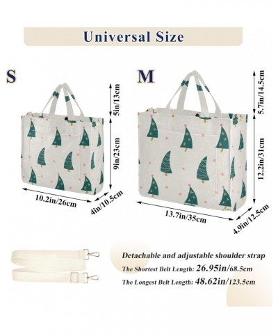 Christmas Trees Funny Corduroy Tote Bag for Women Hobo Crossbody Bag Purse Stylish Shoulder Handbag Messenger Bags, S $13.15 ...