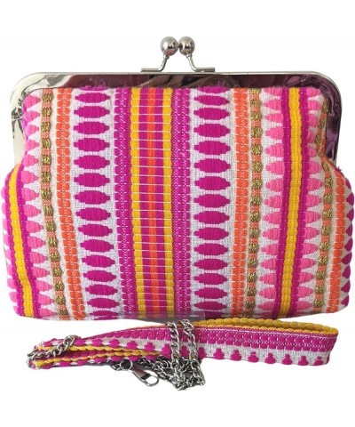 Crossbody Clutch Purse, Evening Bag, Wedding Purse With Detachable Shoulder Chain Pattern8 $27.26 Evening Bags