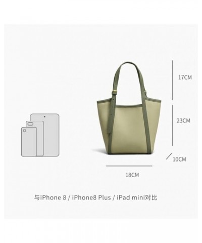 Bags Simple and Fashionable Tote Bags Bucket Bags High-end Handheld Large Capacity Women's Bags Crossbody Bags Mint Green $44...