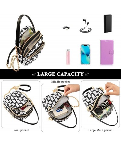 Crossbody Bags for Women, Sling Bags Goth Skulls Penguins 019 $11.48 Crossbody Bags