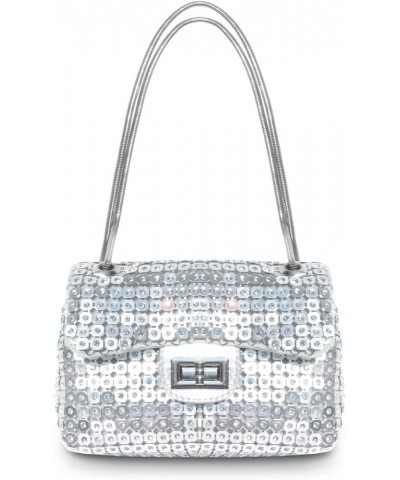 Hand Bags Purses for Women Rhinestone Bag Clutch Purses Party Wedding F-white $10.32 Evening Bags