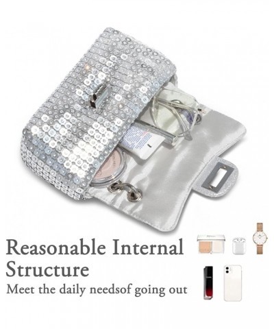 Hand Bags Purses for Women Rhinestone Bag Clutch Purses Party Wedding F-white $10.32 Evening Bags