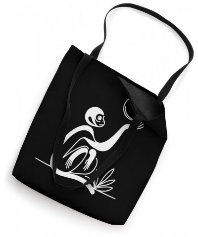 Black-Handed Spider Monkey Monkey Line Art Primatologist Tote Bag $14.15 Totes